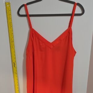Torrid Bold Orange V-Neck Cami Size 16